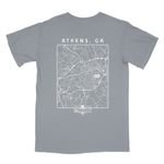 Athens Map Short Sleeve Tee
