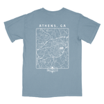 Athens Map Short Sleeve Tee
