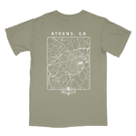 Athens Map Short Sleeve Tee